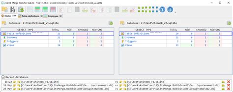 KS DB Merge Tools